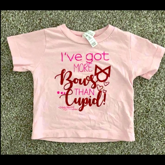 LITTLE LOPERS Other - Valentine’s Day Baby Girl shirt